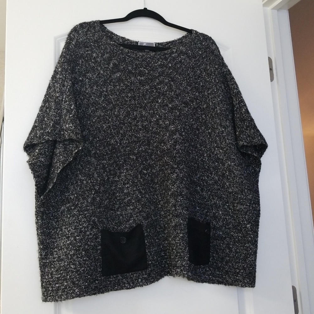sweater poncho